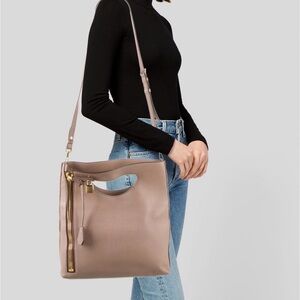 Tom Ford Taupe Crossbody Bag
